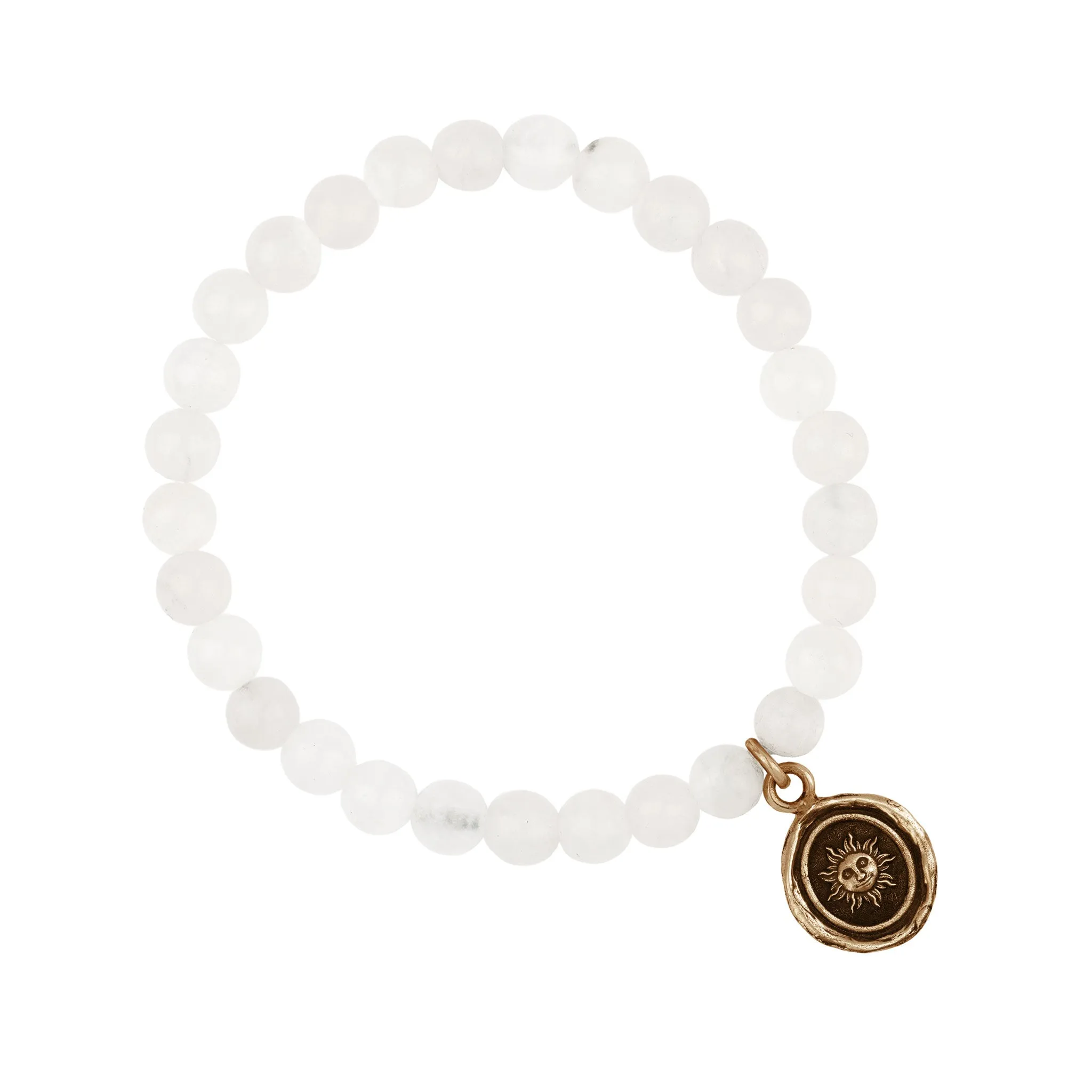 Joyful Appreciation Talisman Stretch Stone Bracelet