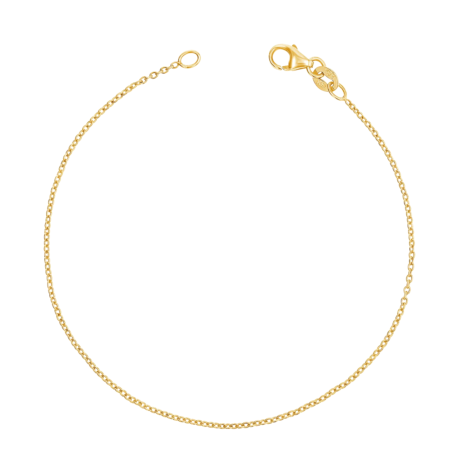 Kids Gold Cable Chain Bracelet