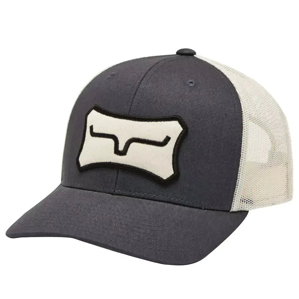 Kimes Ranch Charcoal Boneyard Trucker Cap