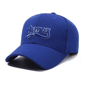 Korean Style Embroidery Blue Adjustable Baseball Cap 韓版刺繡藍色可調節棒球帽 KCHT2391