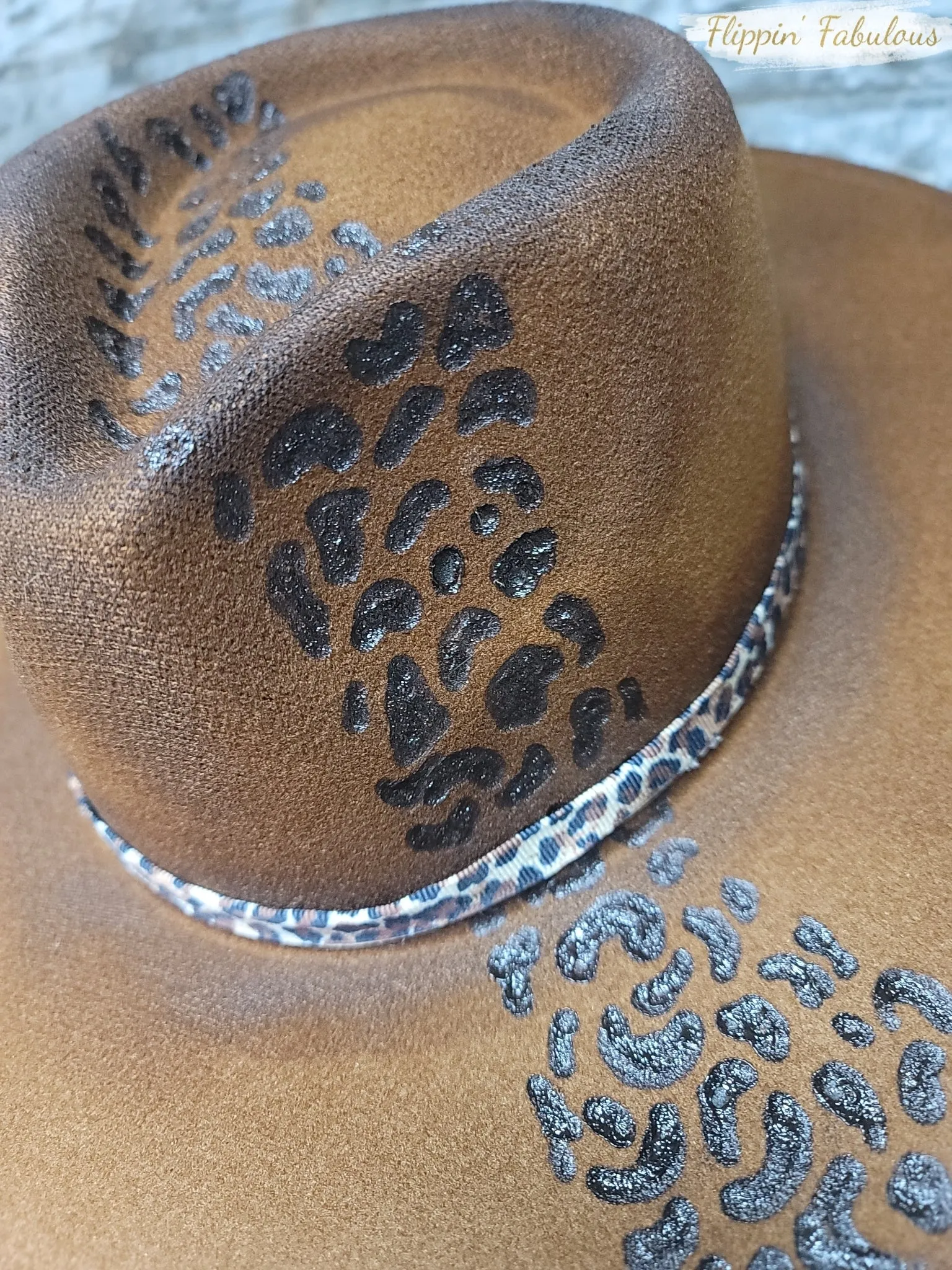 Leo Hand Burned Wide Brim Hat-Multiple Colors Available