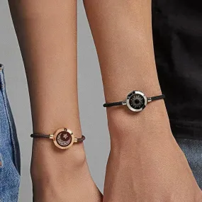 Lovers Sun-Moon Smart Sensing Couple Bracelet