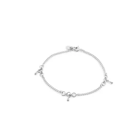 Magali Beaded Bracelet - Sterling Silver