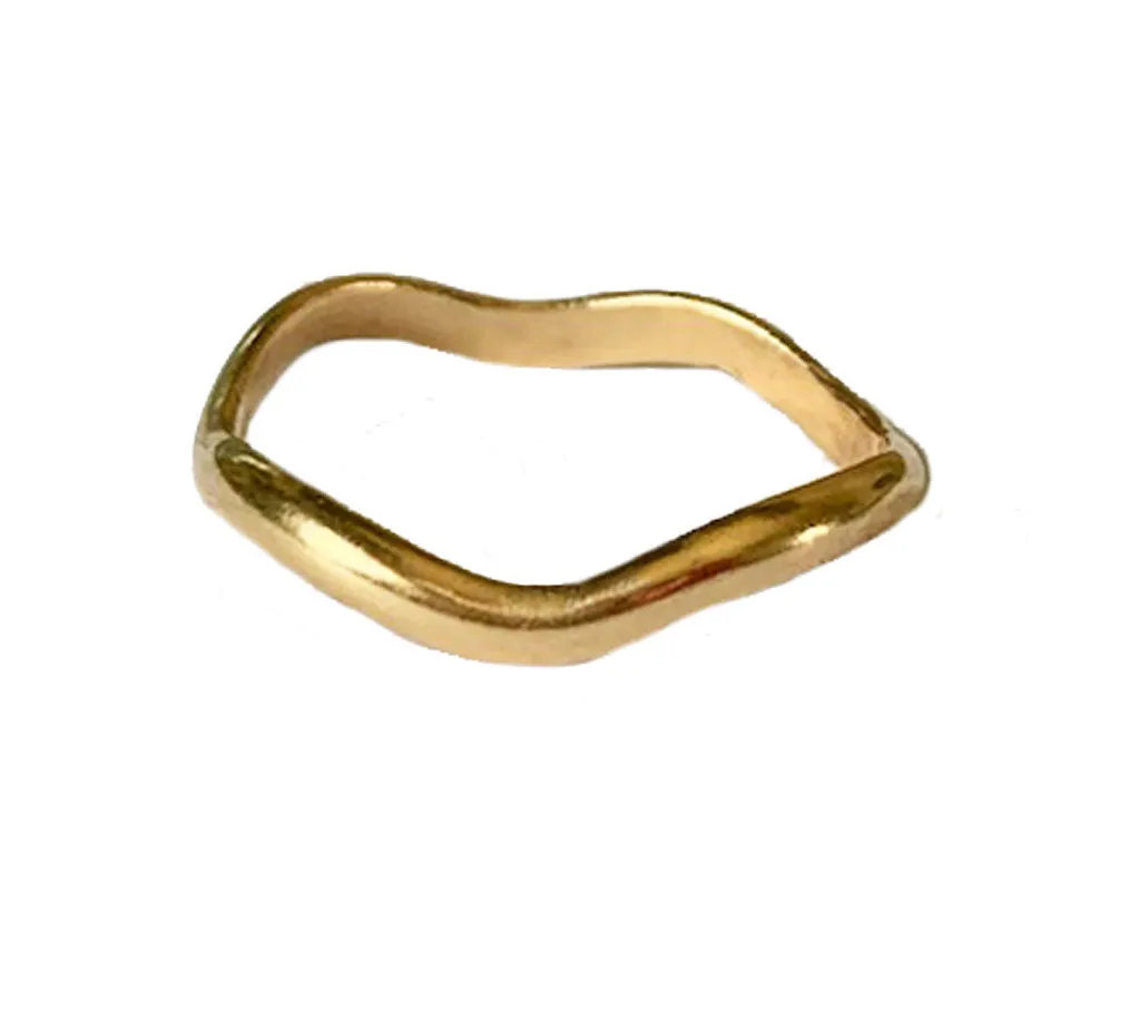 Malibu 14K Gold Toe Ring