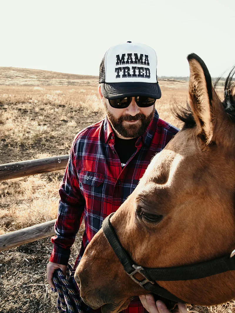 MAMA TRIED MESH TRUCKER HAT