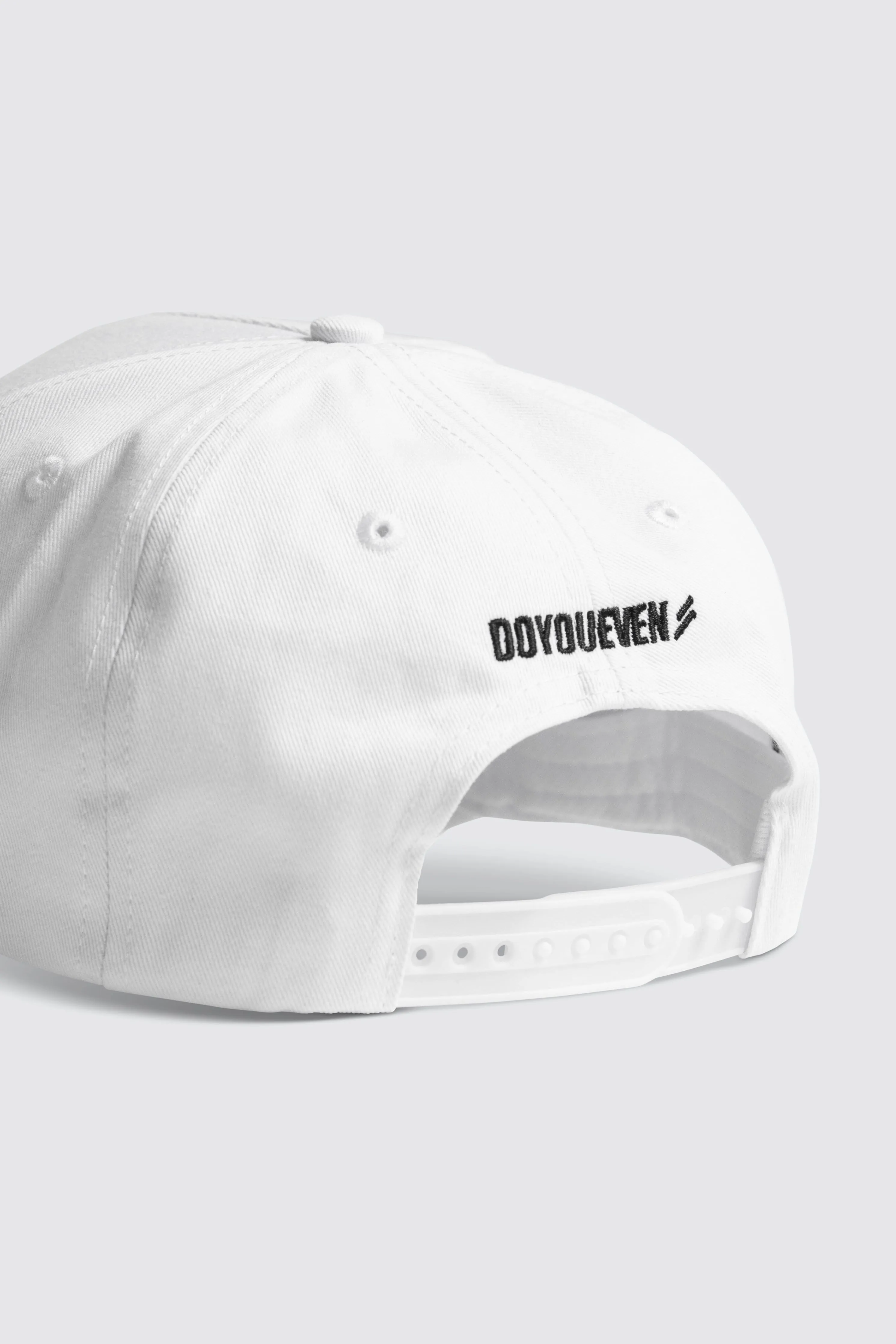 Marked A-Frame Cap - White