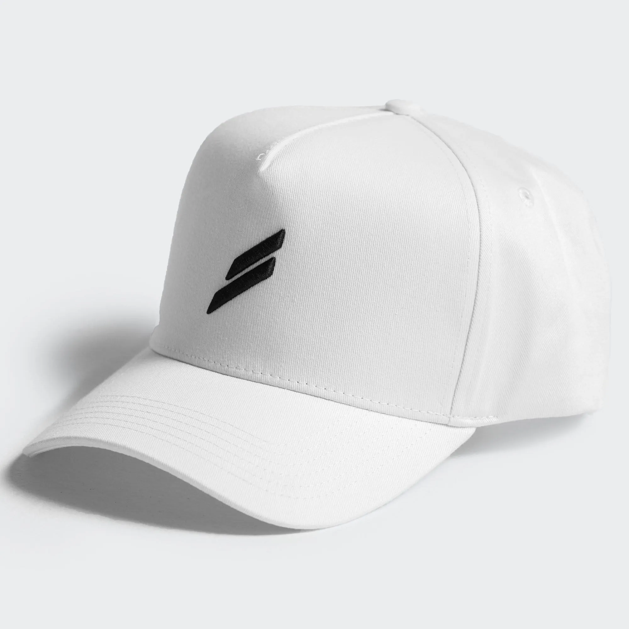 Marked A-Frame Cap - White