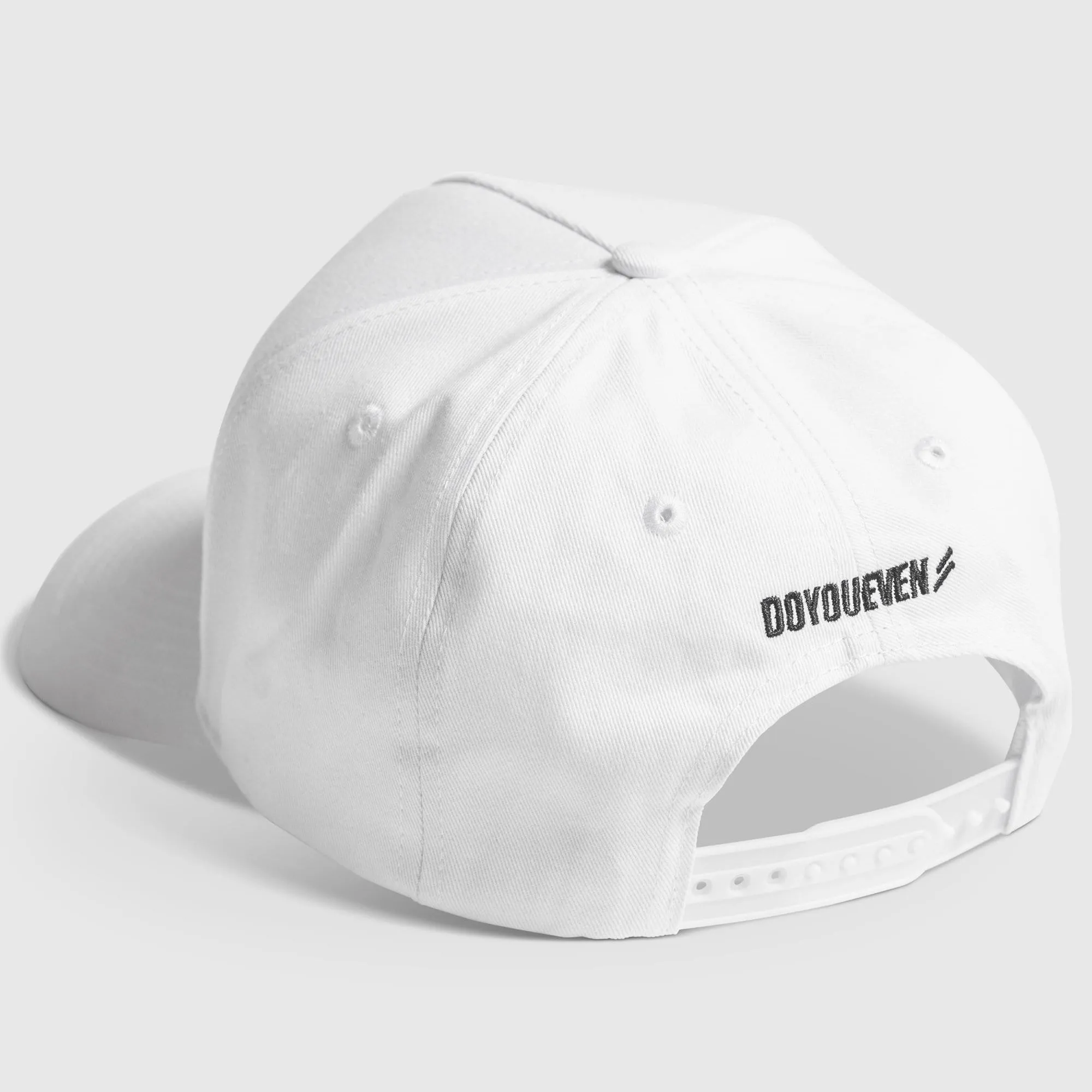 Marked A-Frame Cap - White