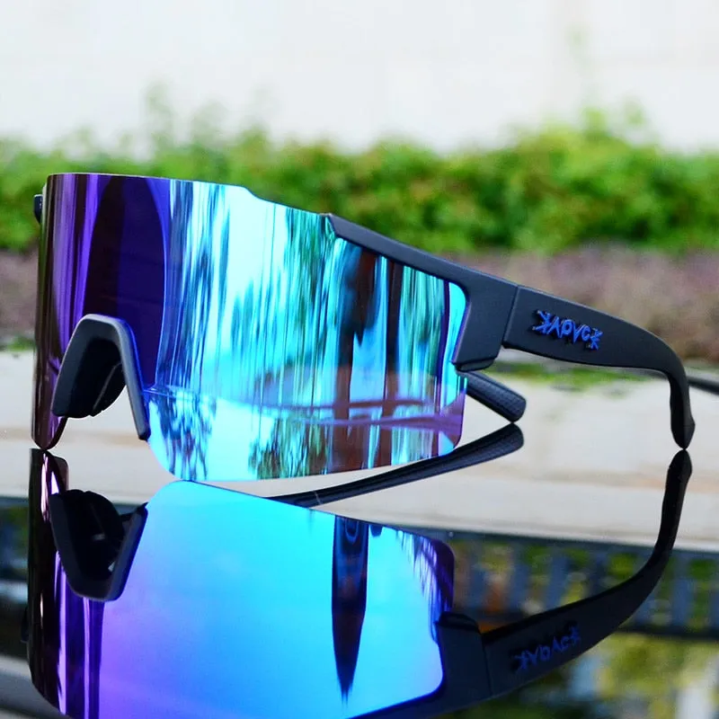 Men Women 3 Lens Outdoor UV400 Sport Cycling Glasses