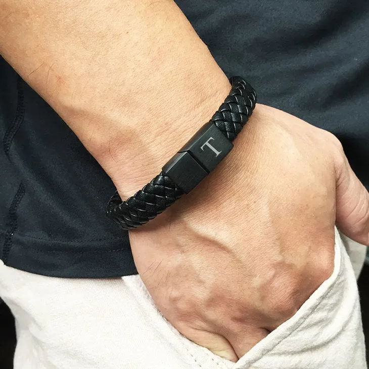 Men's Black Bracelet