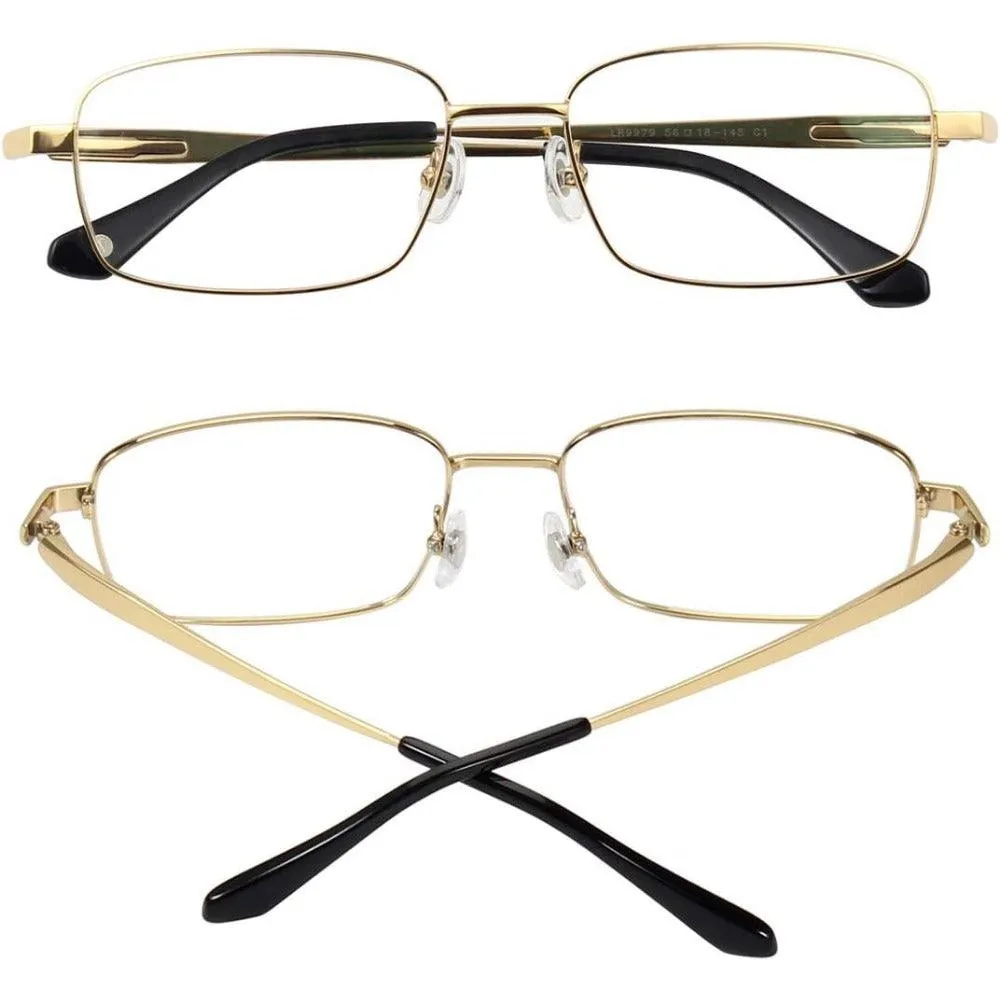 Men's Titanium Wide Eyeglasses A9979