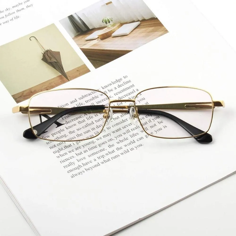 Men's Titanium Wide Eyeglasses A9979