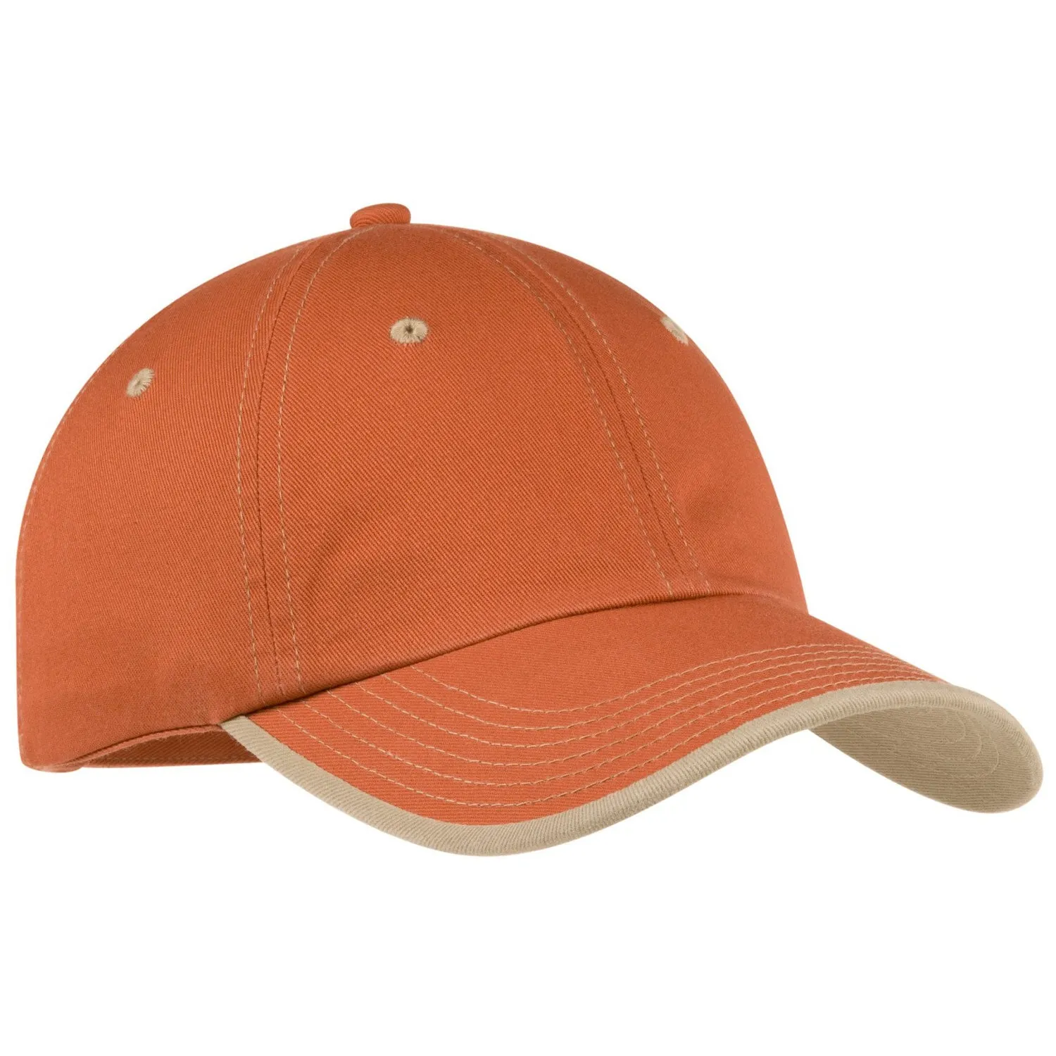 Men's Vintage Washed Contrast Stitch Cap