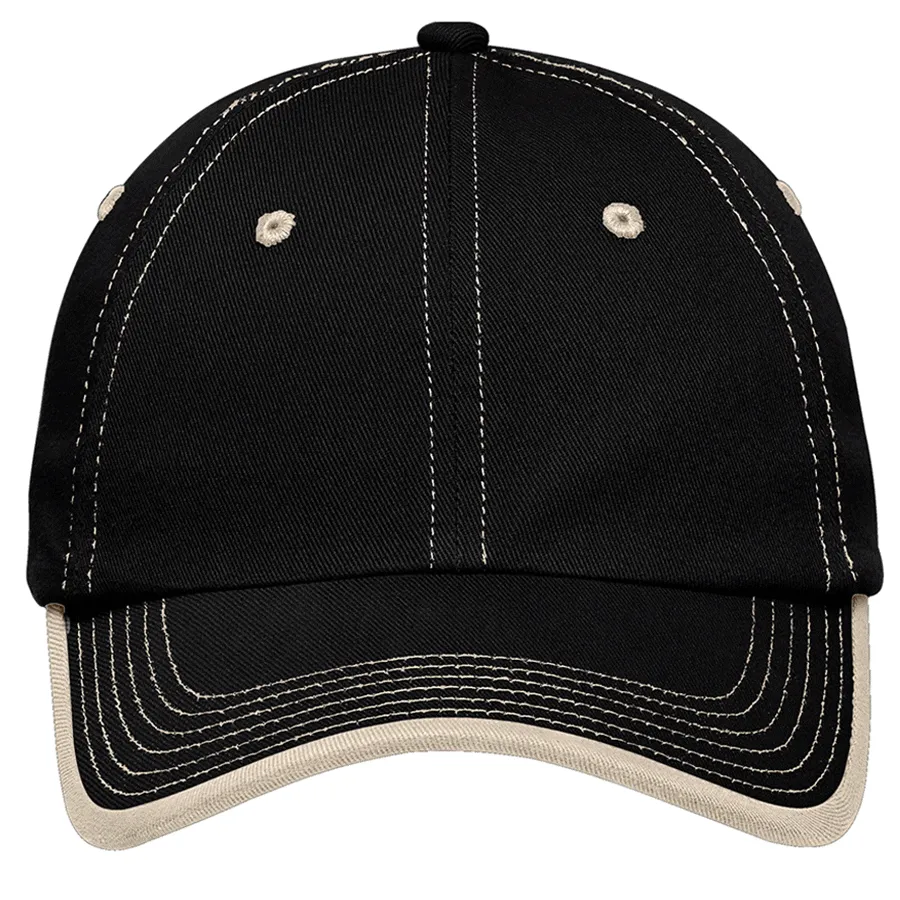 Men's Vintage Washed Contrast Stitch Cap