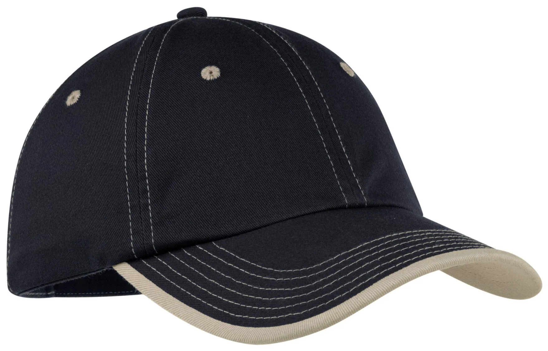 Men's Vintage Washed Contrast Stitch Cap