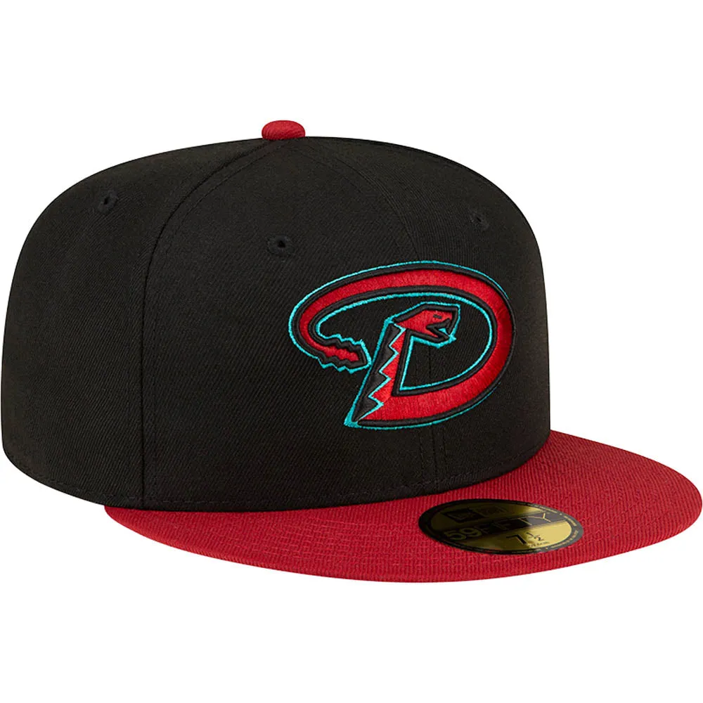 MLB Arizona Diamondbacks New Era 2024 Authentic On-Field Road 59FIFTY Fitted Hat