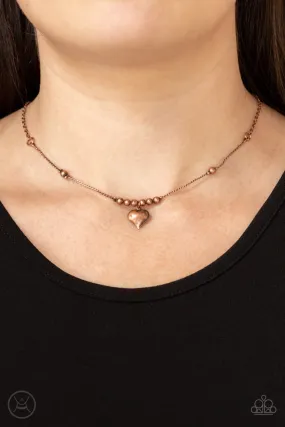 Necklace Casual Crush - Copper N483