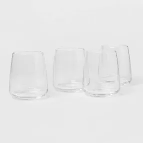 New - 4pk Simsbury Stemless Wine Glasses - Threshold