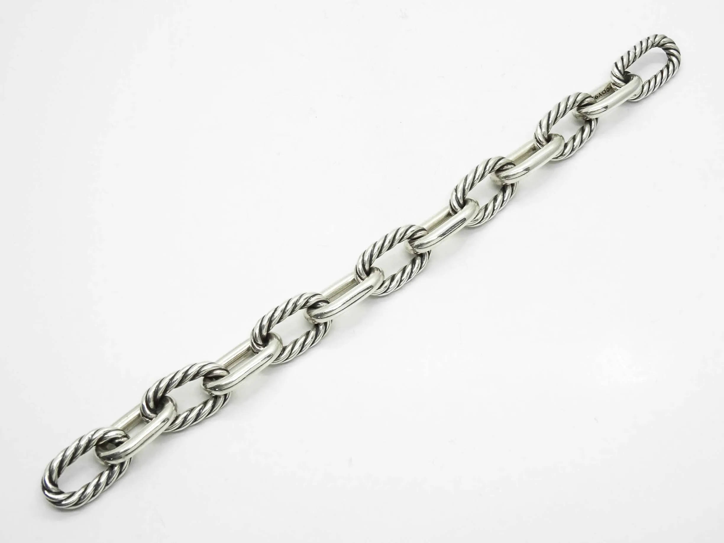 New Old Stock David Yurman Designer Madison Bracelet 8.75" Sterling Silver