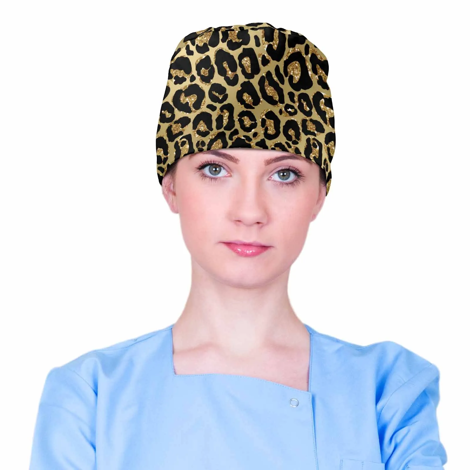 Nurse Scrub Cap Animal Print 6  Scrub Cap