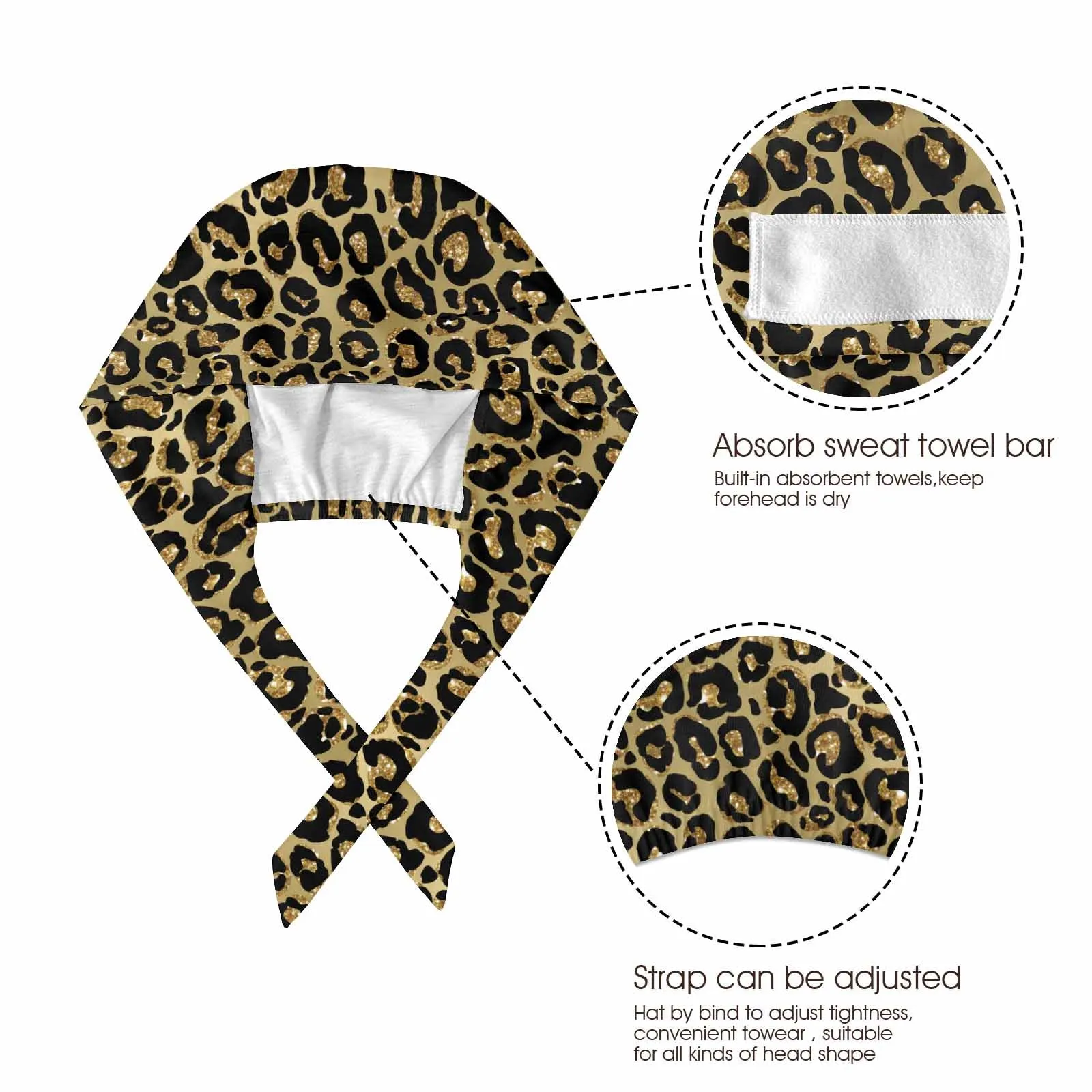 Nurse Scrub Cap Animal Print 6  Scrub Cap