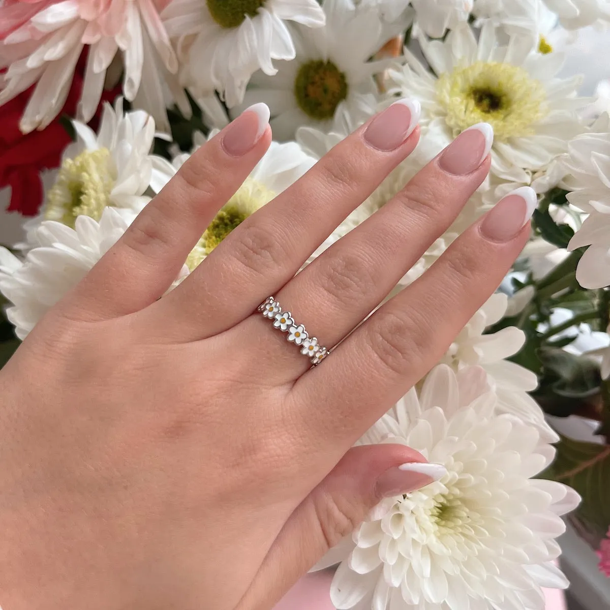 Painted Blooms Ring