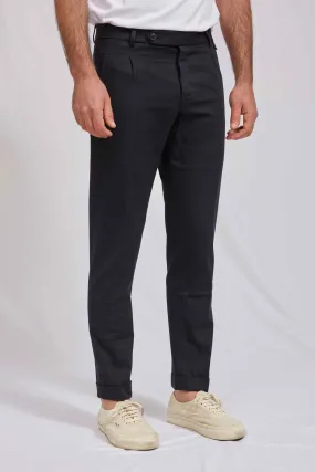 PAUL Japanese gabardine navy 3241