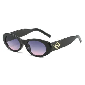 Pre Order:  Retro Small Frame Oval UV400 Sunglasses