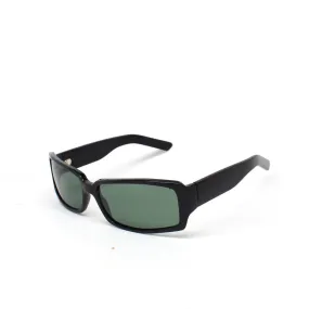 Prototype 9 Deadstock Oversized Rectangle Visor Sunglasses - Black