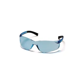 Pyramex Ztek S2560S Safety Glasses, Infinity Blue Lens and Frame, One Size, 1 Each