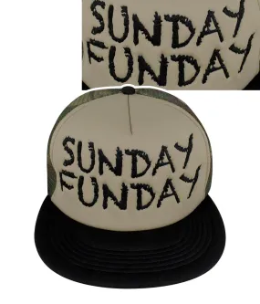 "Sunday Funday" Camo Foam Trucker Hat