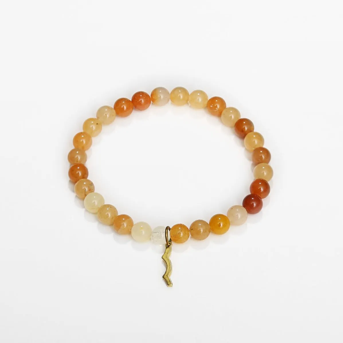 Rayminder UV Awareness Bracelet in Topaz Jade