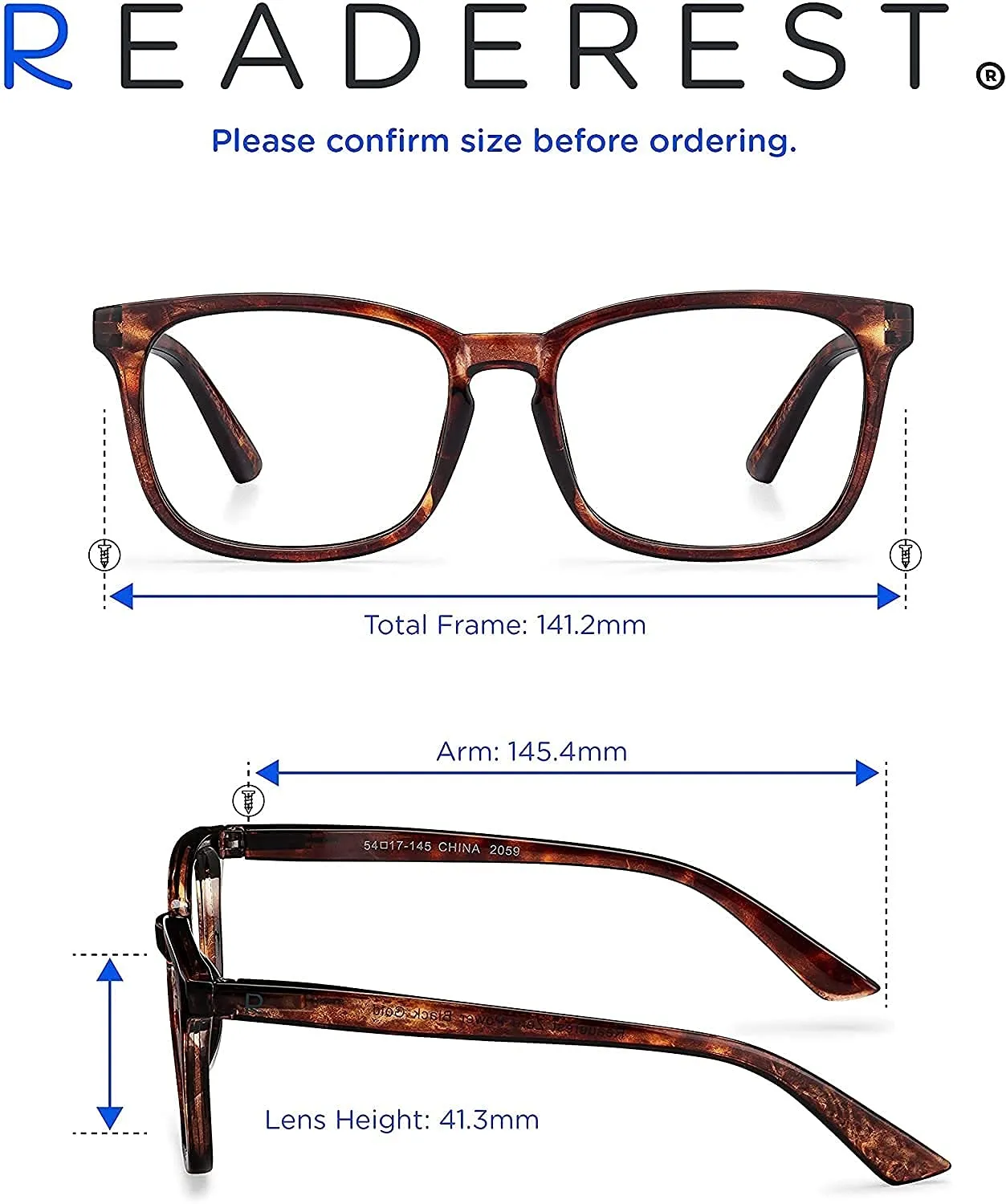 Readerest blue-light-blocking-reading-glasses-bourbon-tortoise-1-50-magnification