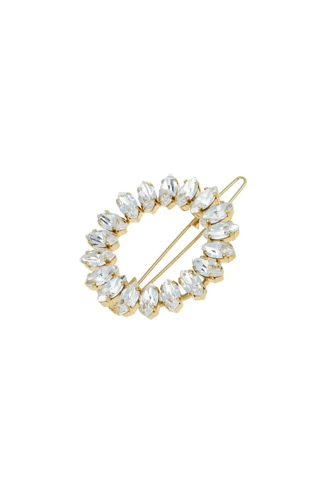 Savannah Crystal Tige Boule Barrette