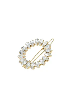 Savannah Crystal Tige Boule Barrette