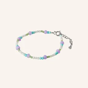 Sea Colour Bracelet - Silver - Pernille Corydon