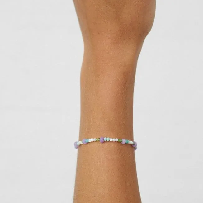 Sea Colour Bracelet - Silver - Pernille Corydon