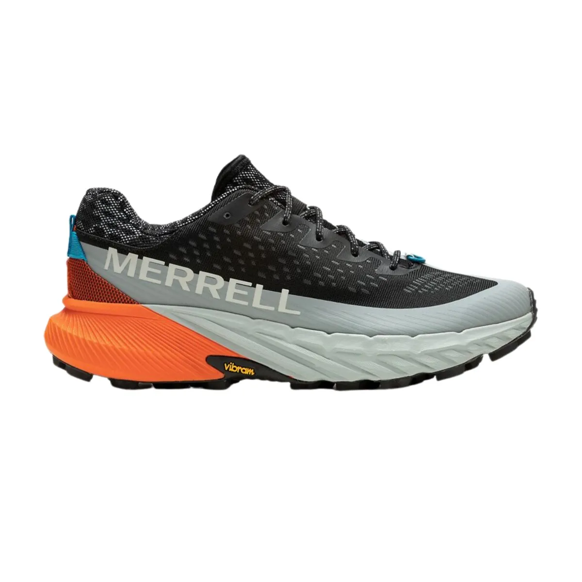 Shoes Merrell Agility Peak 5 Black Grey Orange