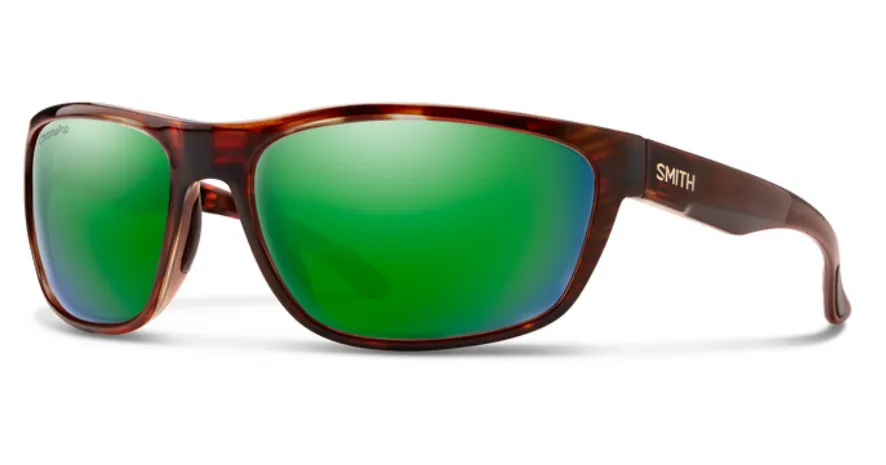 Smith Redding Tortoise Frame - ChromaPop Polarized Green Mirror Lens - Polarized Sunglasses