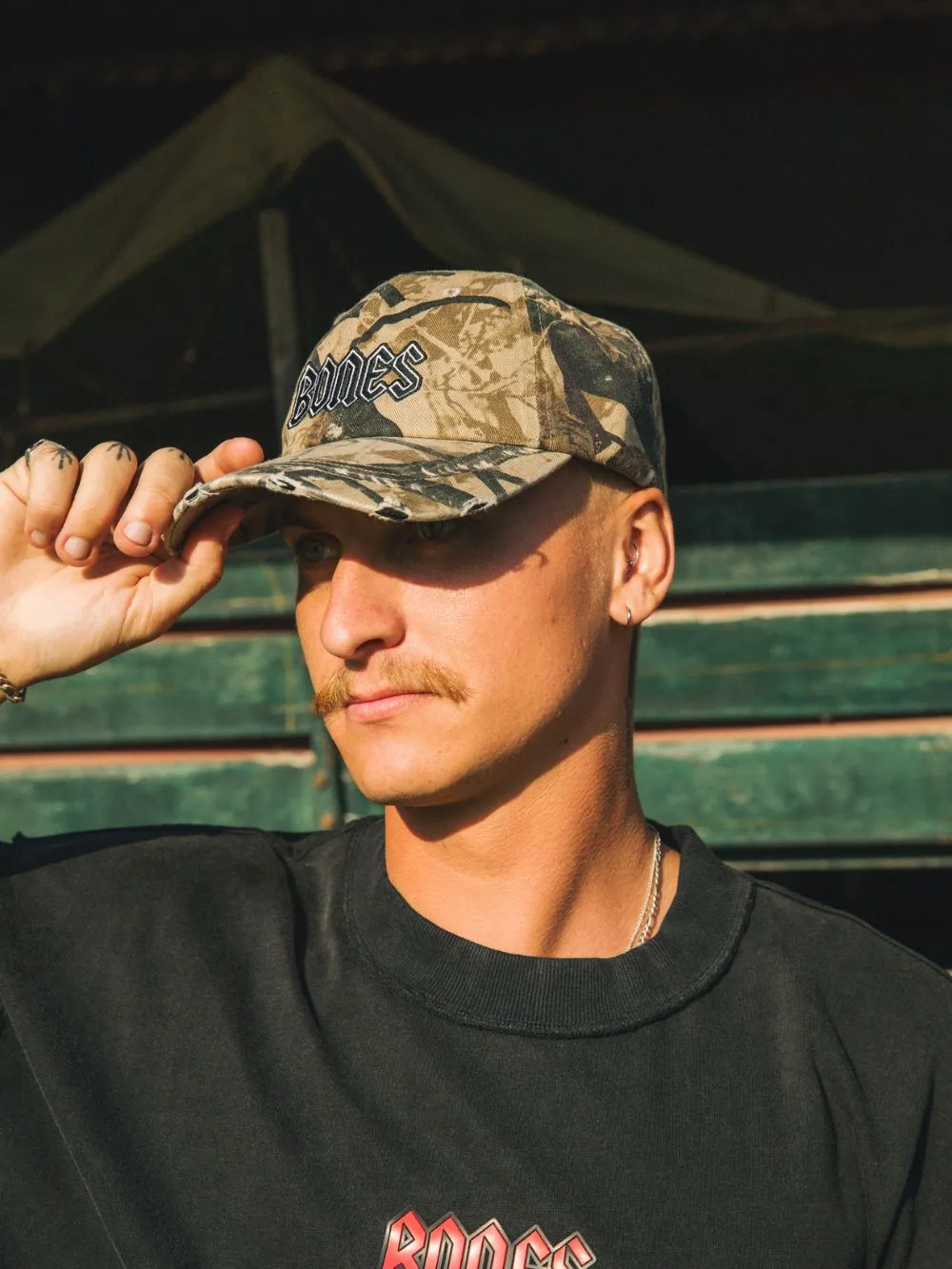 Squealer Dad Cap - Bush Camo