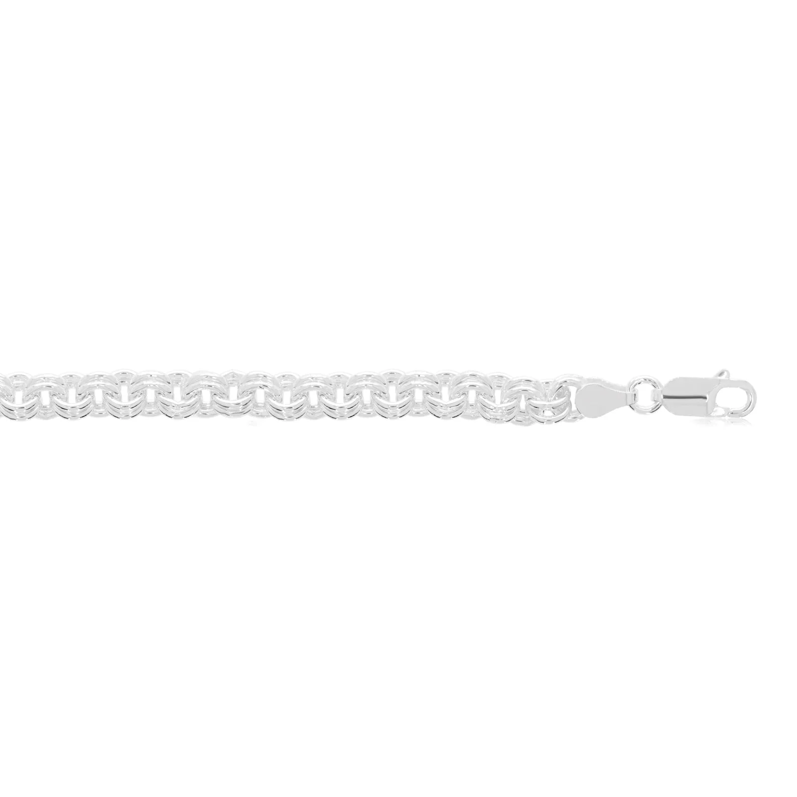 Sterling Silver 19cm Belcher Bracelet