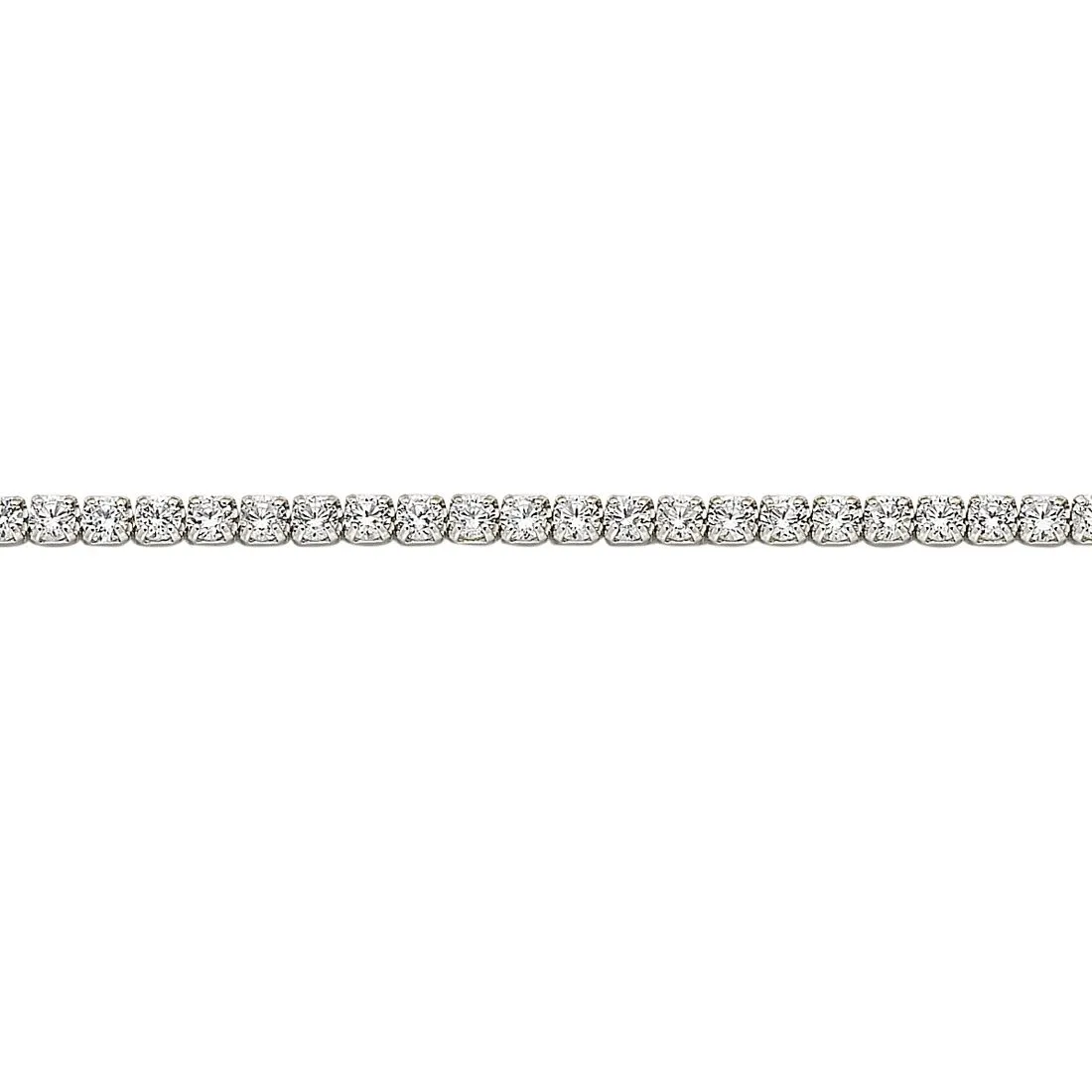 Sterling Silver Cubic Zirconia Tennis Bracelet