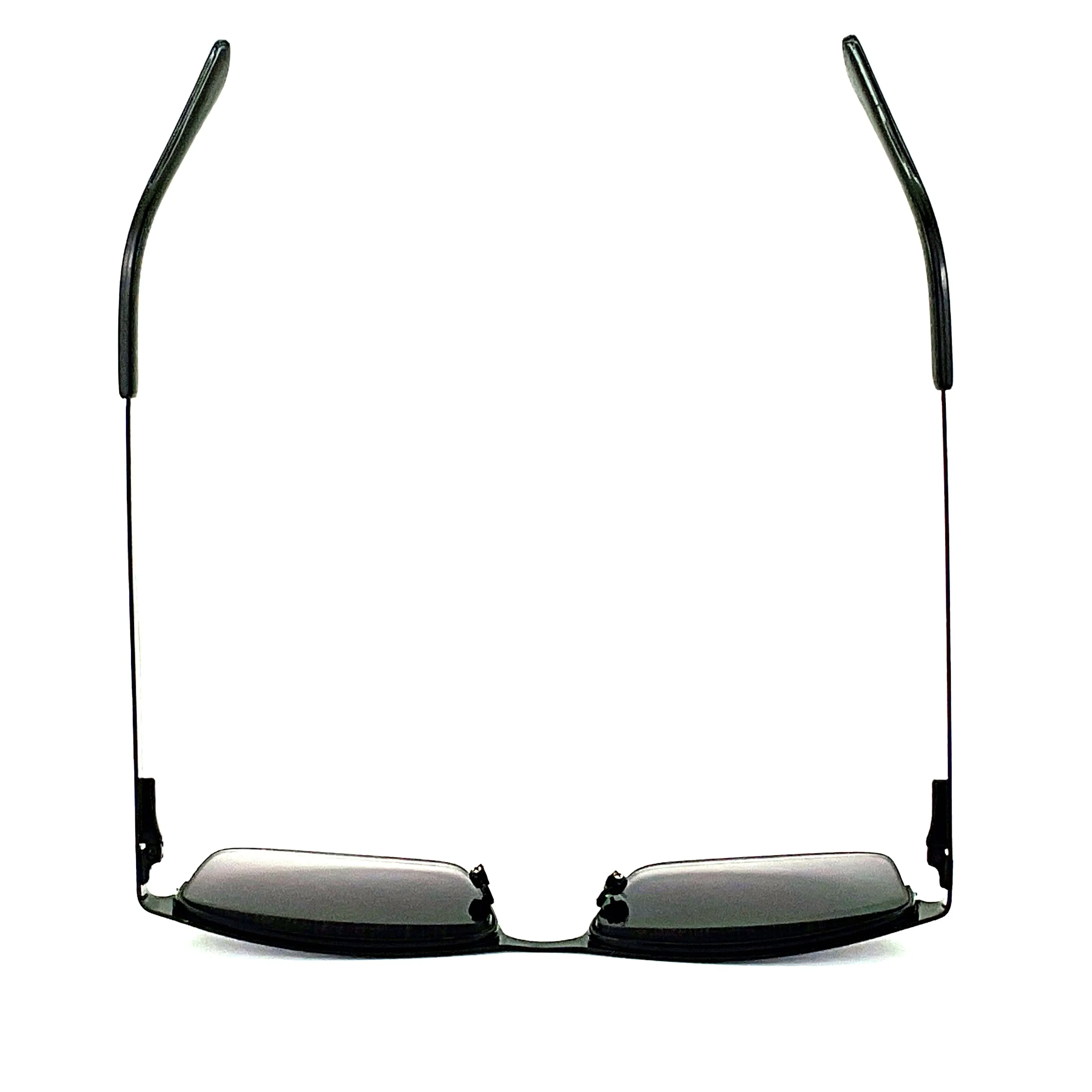 The Boss Fully Magnified Sunglass Rectangular Metal Half Frame Reader.