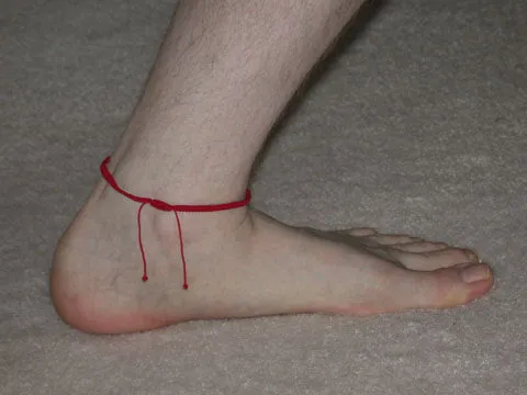 Traditional Good Luck String Ankle Bracelet