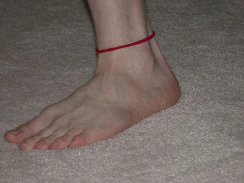 Traditional Good Luck String Ankle Bracelet