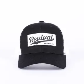 Trucker Hat - "Revival" Black & White