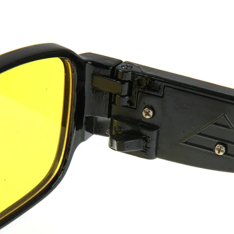 UV Protection Yellow Resin Lens Reading Glasses with Currency Detecting Function,  1.50D