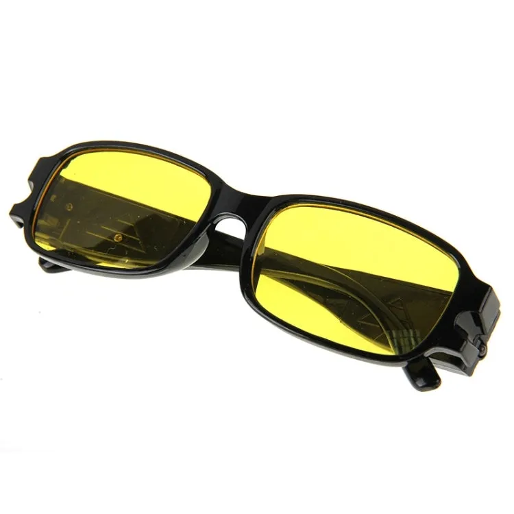 UV Protection Yellow Resin Lens Reading Glasses with Currency Detecting Function,  1.50D