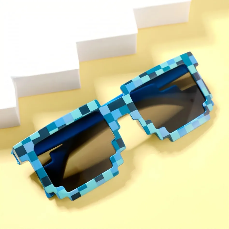 Vintage Mosaic Sunglasses Stylish Frames for Outdoor Adventures