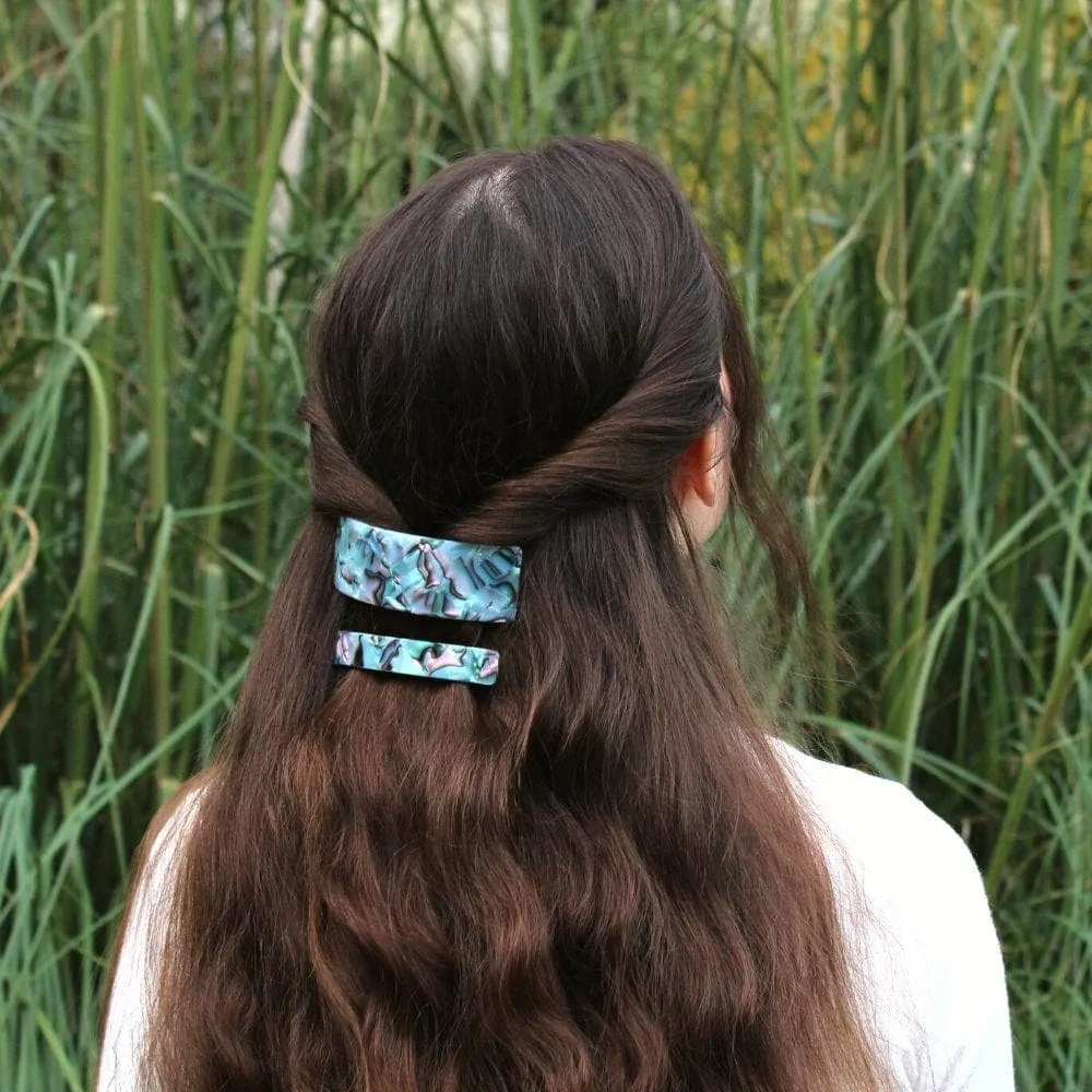 Wide Arched Barrette Clip